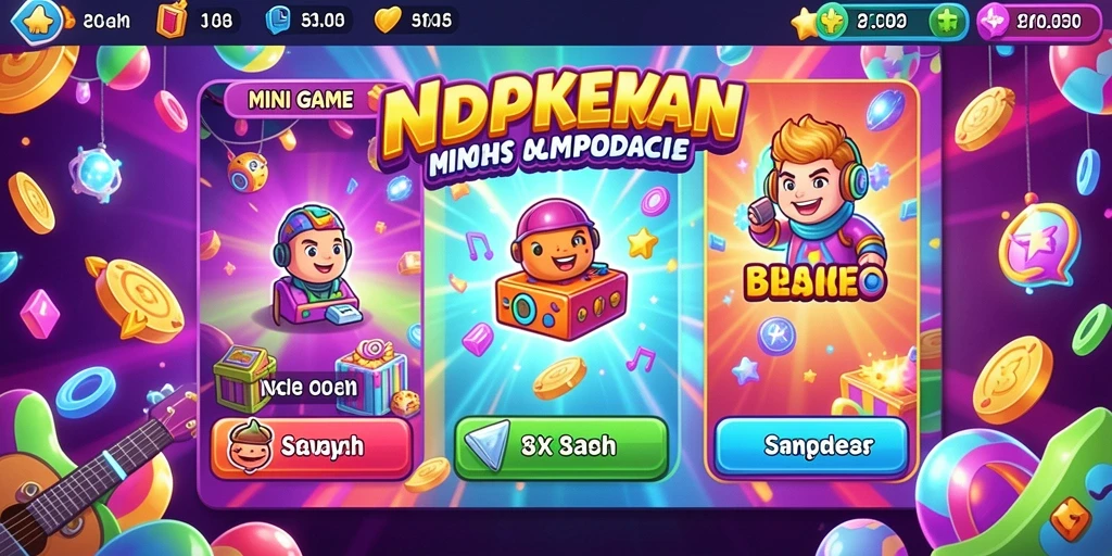 Tangkapan layar karakter baru yang menarik.