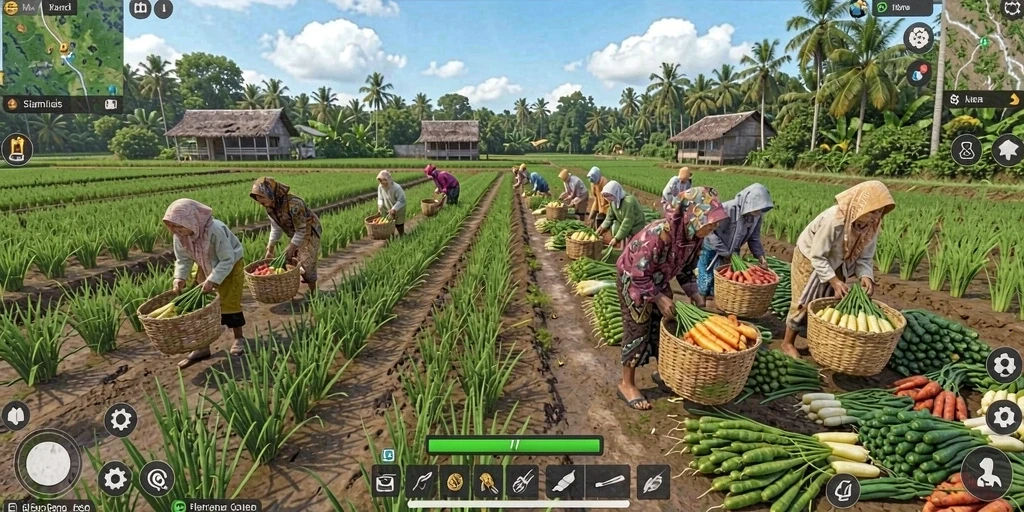 Tampilan utama aplikasi DANAGAME dengan menu yang mudah diakses.