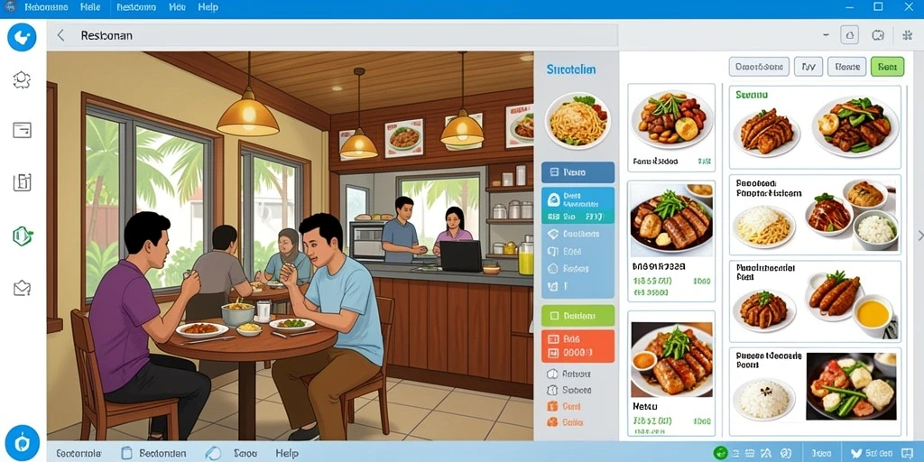 Tampilan antarmuka yang user-friendly dan menarik.