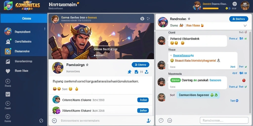 Tampilan antarmuka pengguna yang menarik.